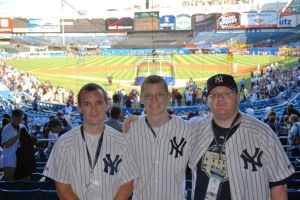 We were privileged enough to be at the final game at old Yankee Stadium. (The Winning Run)